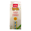Time To Party Paper Straws 40 Straws_1