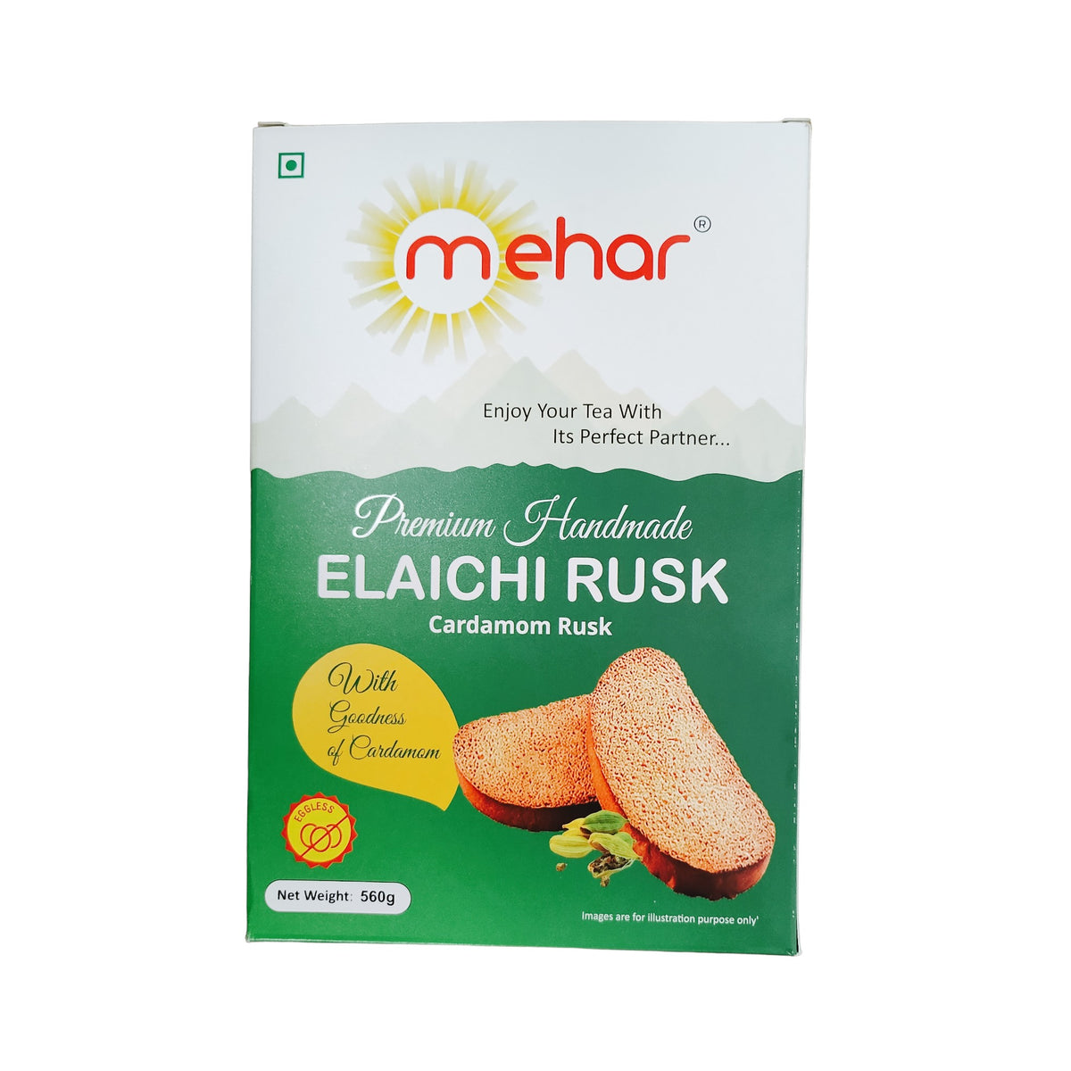 Mehar Elaichi Rusk - 560g_1