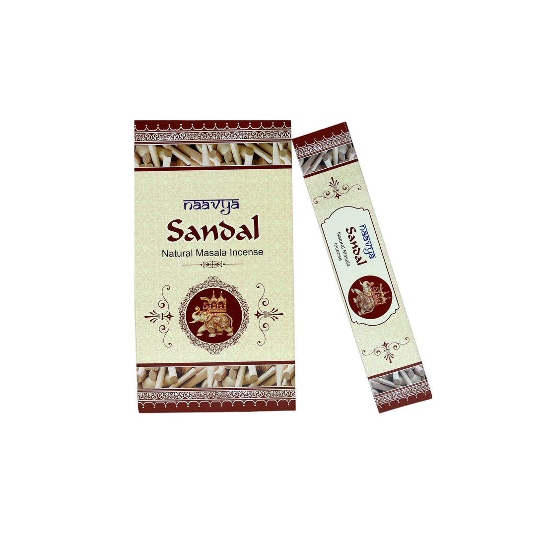 Naavya Sandal Agarbatti (Incense Sticks) - 6 Pack_1