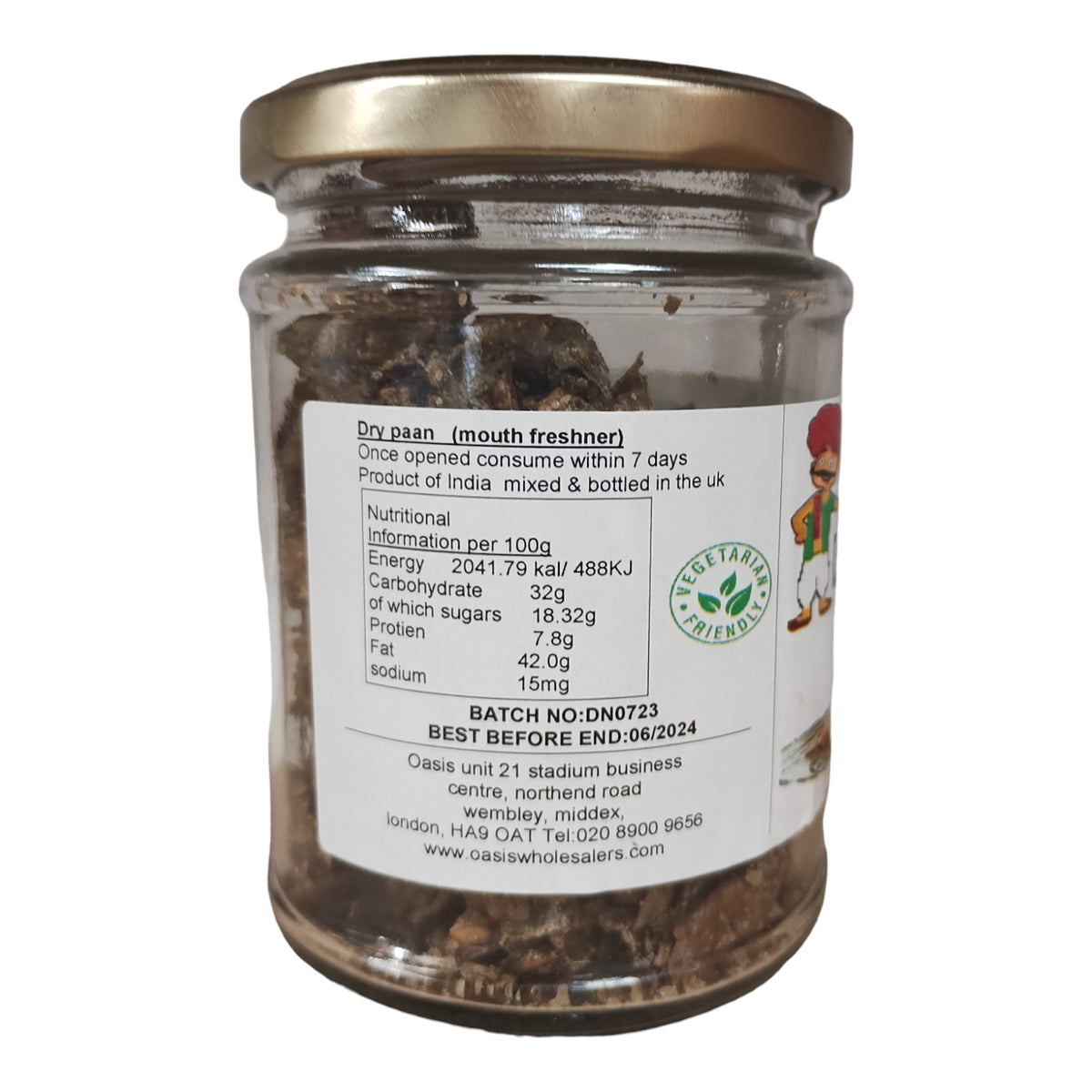 Oasis Paanwala Dry Nagarvel Mitha Paan - 70g_3