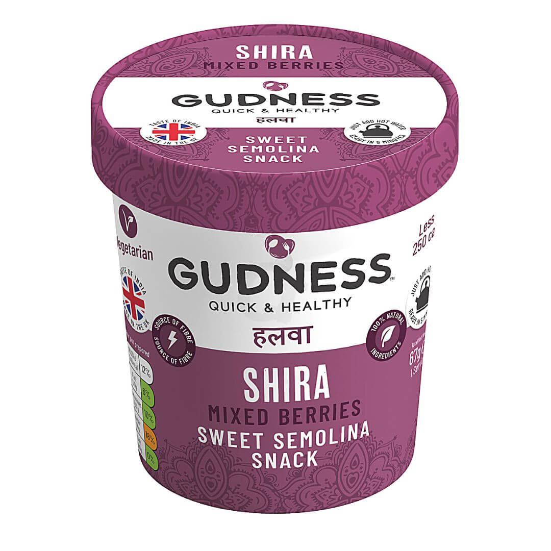 Gudness Shira Mixed Berries Sweet Semolina Snack - 67g_1