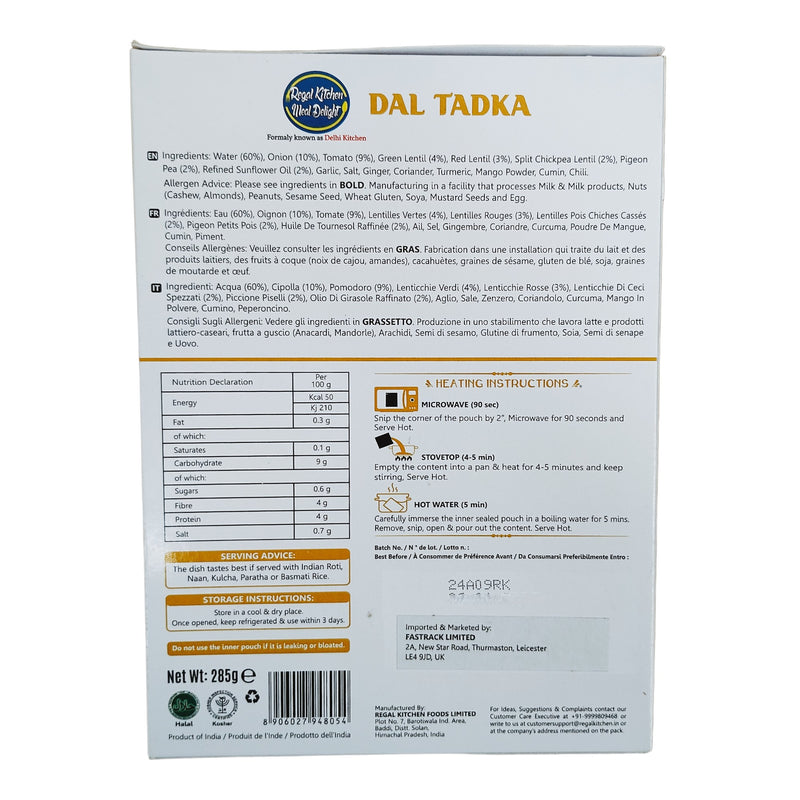Regal Kitchen Meal Magic - Dal Tadka -285g_2
