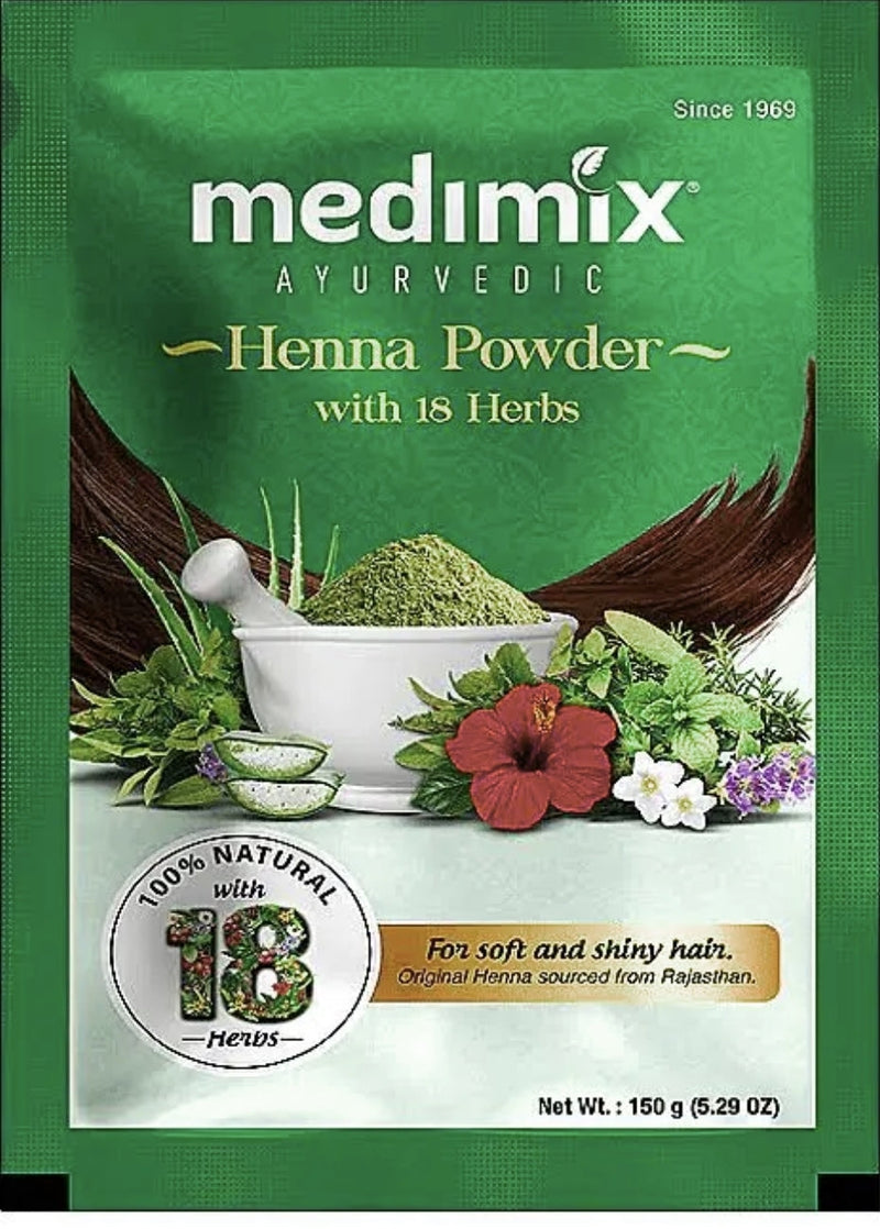 Medimix Henna Powder with 18 Herbs - 150g_1