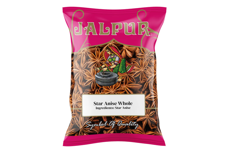 Jalpur Millers Spice Combo Pack - Cinnamon Quills 100g - Star Anise 100g (2 Pack)