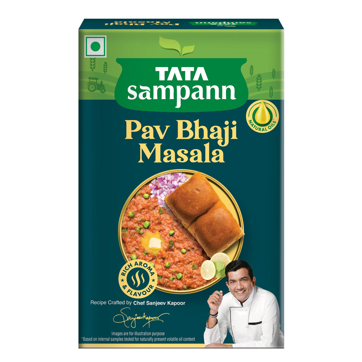 Tata Sampann Pav Bhaji Masala Seasoning Blend - 100g_1