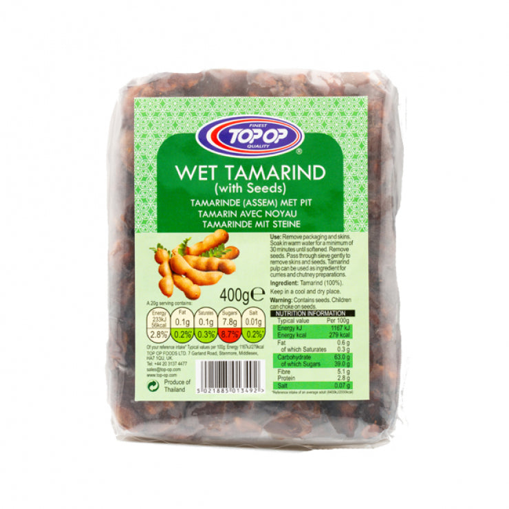 Top Op Wet Tamarind (With Seeds) - 400g_1