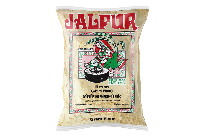 Jalpur Millers Flour Combo Pack - Jalpur Gram Flour 1kg - Jalpur Millet Flour 1kg - Jalpur Sorgham Flour 1kg (3 Pack)