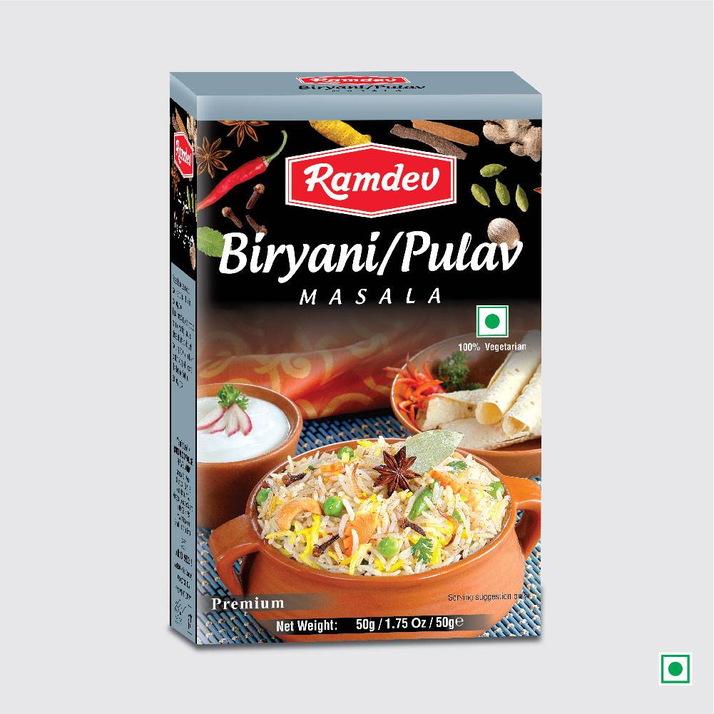 Ramdev Biryani /Pilav Masala - 50g_1