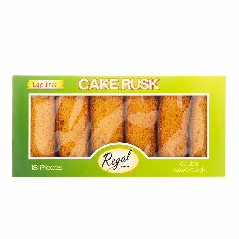 Regal Bakery - Classic Rusk - Egg free - 200g - 18 Rusks
