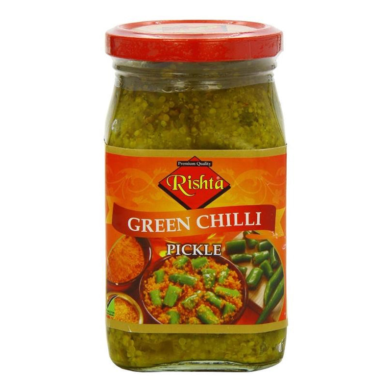 Rishta Green Chilli Pickle - 400g