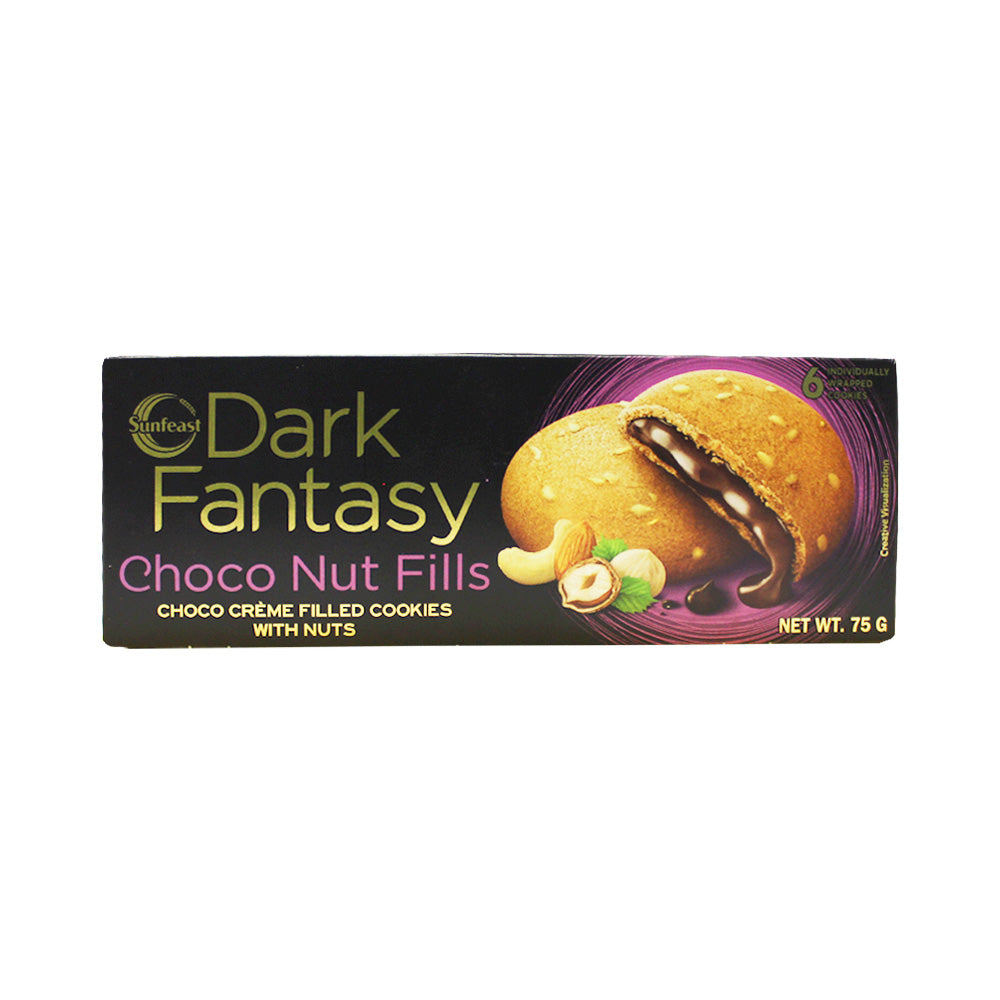 Sunfeast Dark Fantasy Choco Nut Fills - 75g_1
