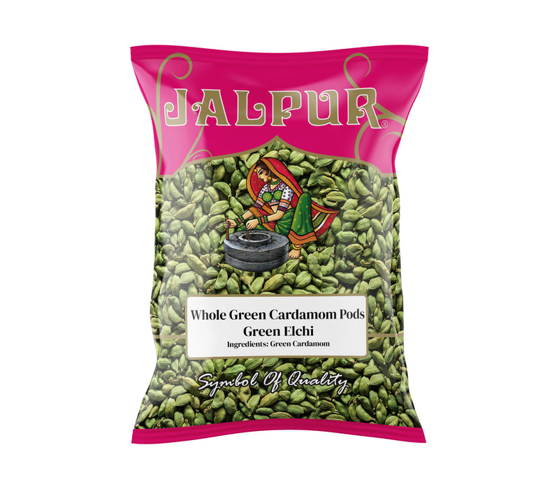 Jalpur Millers Spice Combo Pack - Green Cardamom Pods 50g - Star Anise 100g - Cinnamon Quills 100g (3 Pack)