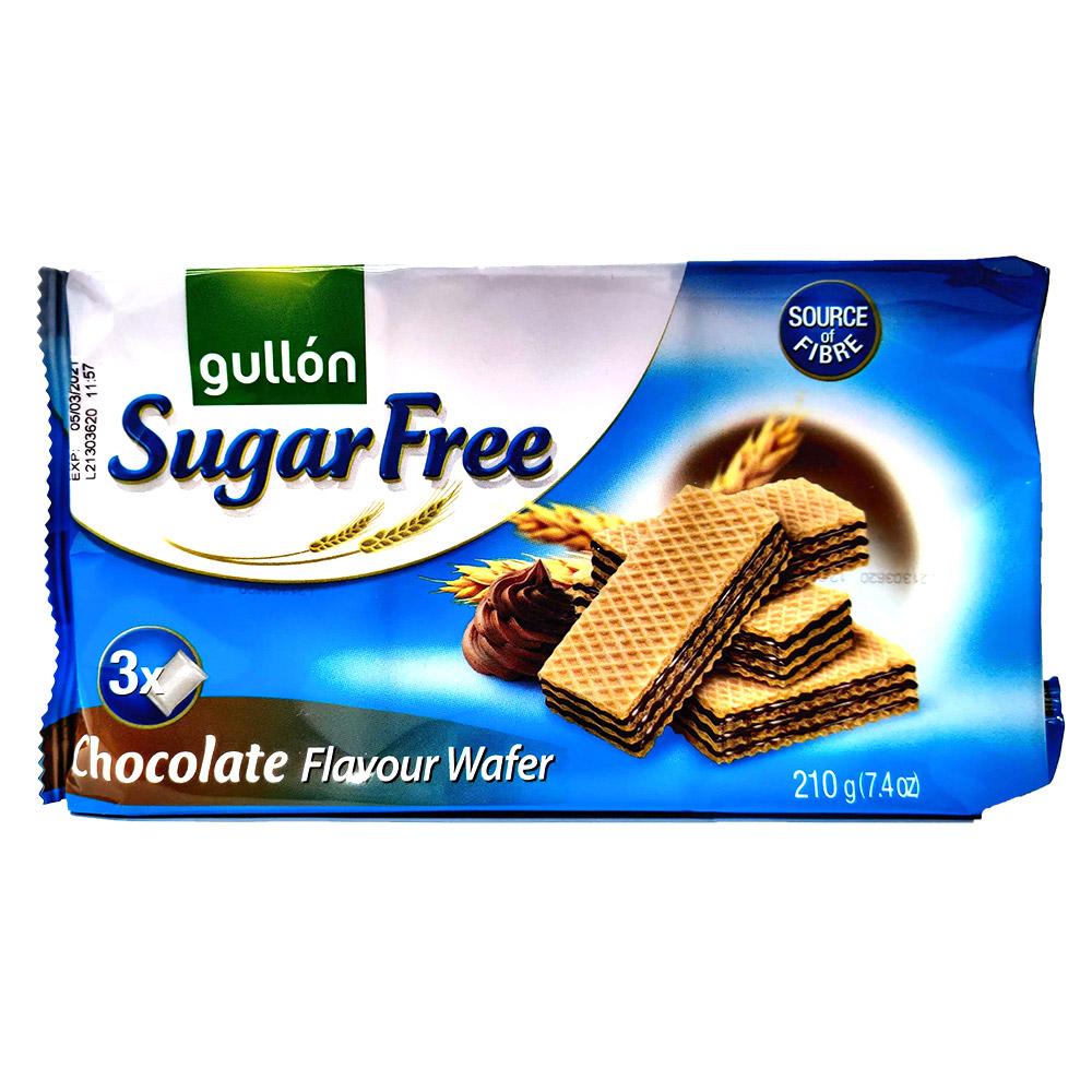 Gullon Chocolate Flavour Wafer - (sugar free) - 180g_1