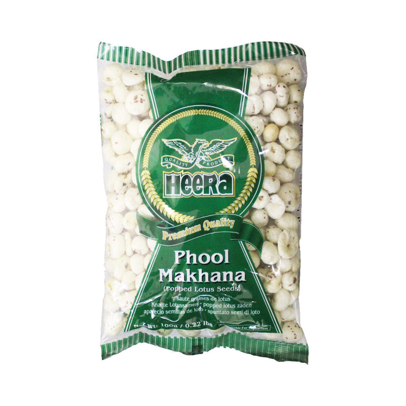 Heera Phool Makhana - (popped lotus seeds) - 100g_1