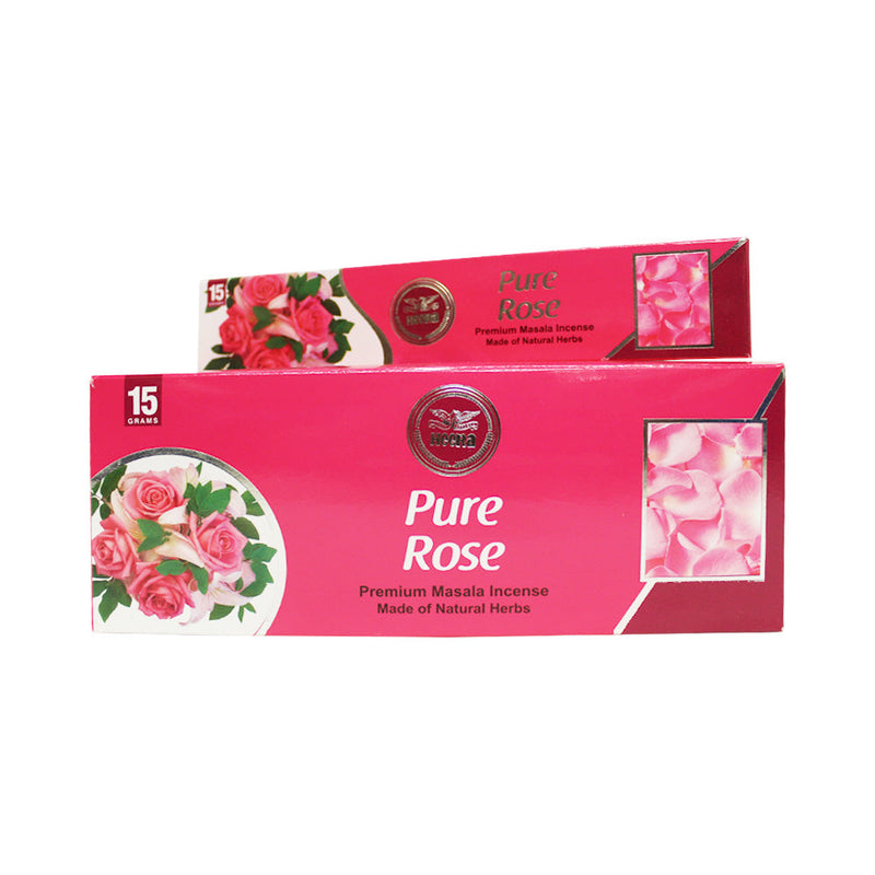 Heera - Pure Rose - 15g each (Pack of 12)