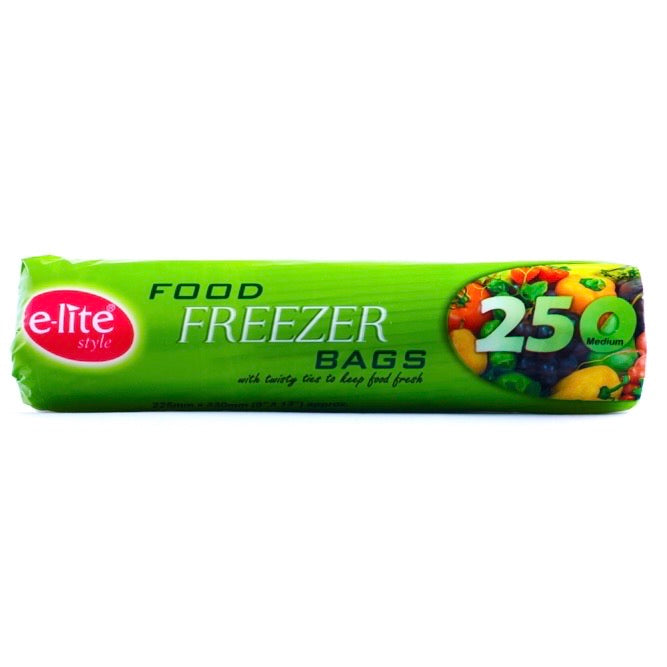 E-Lite Food Freezer Bags Small 9'' x 13'' (22.5cm x 33cm) - 250 Bags_1