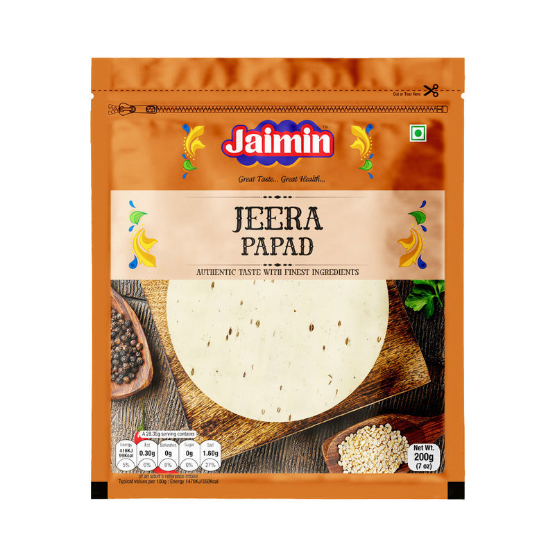 Jaimin Jeera Papad - 200g_1