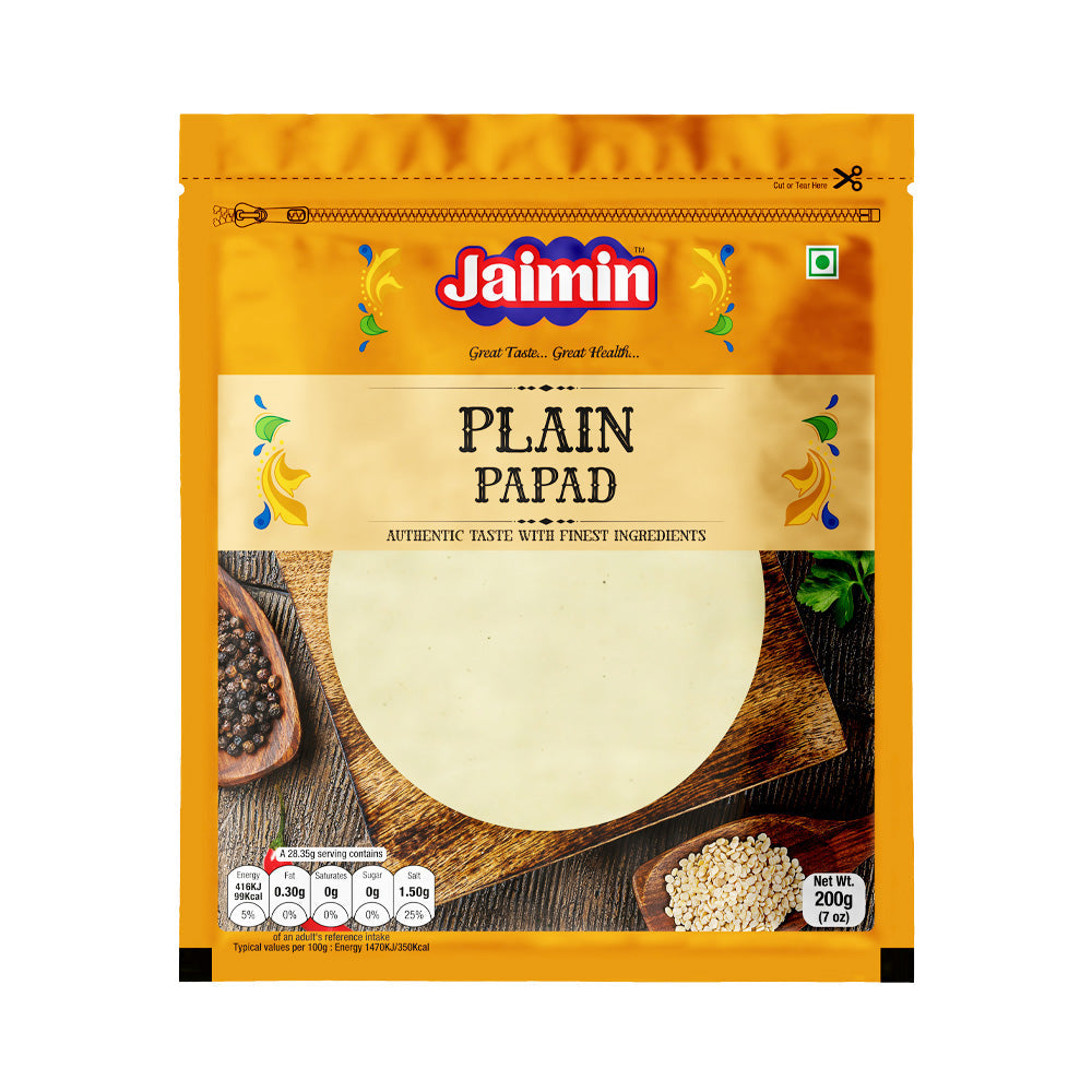 Jaimin Plain Papad - 200g_1