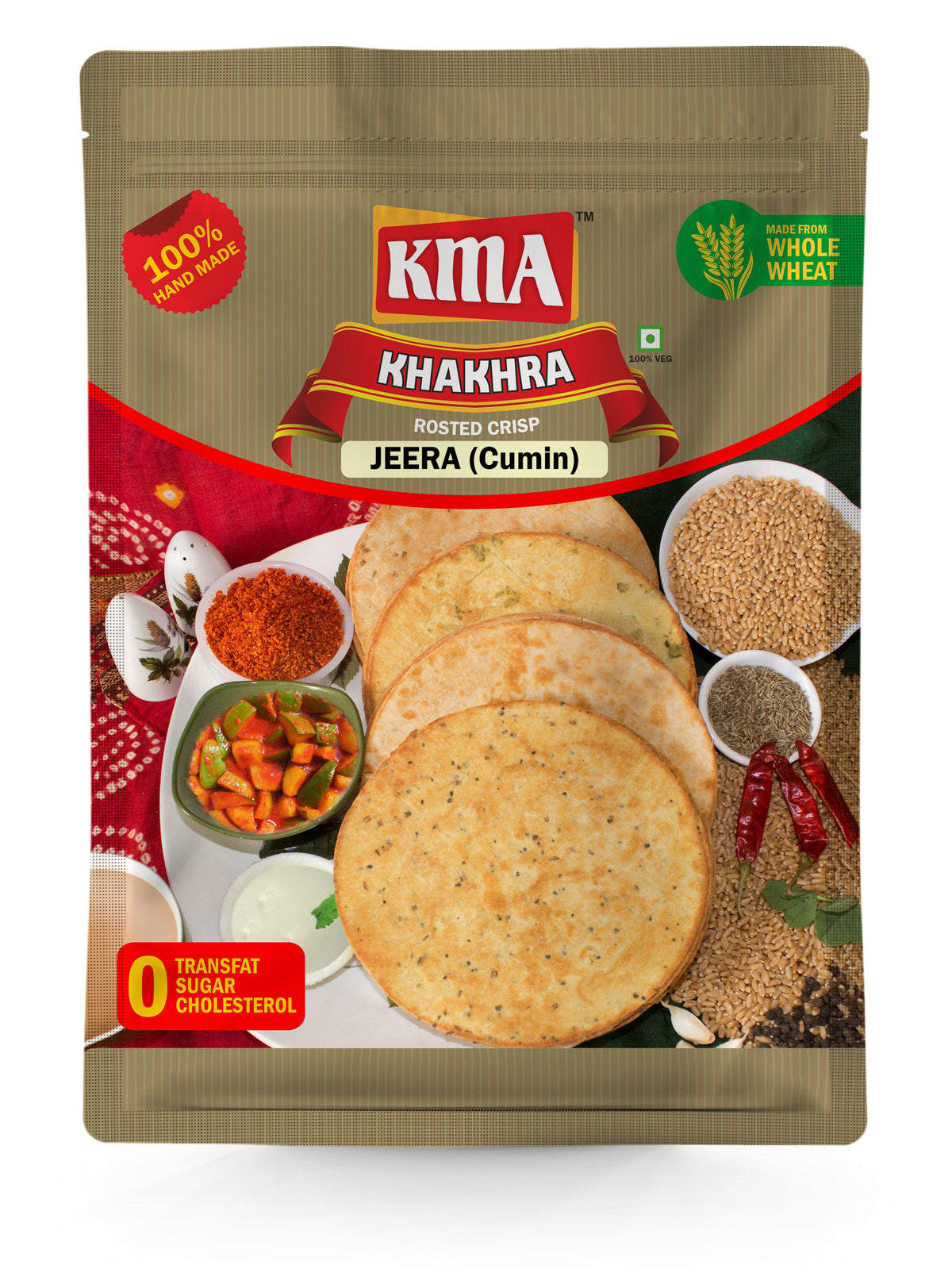 Kma Khakhra Jeera - 200g_1
