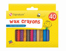 Signature Paper Wrapped & Non-Toxic Wax Crayons - Pack of 40_1