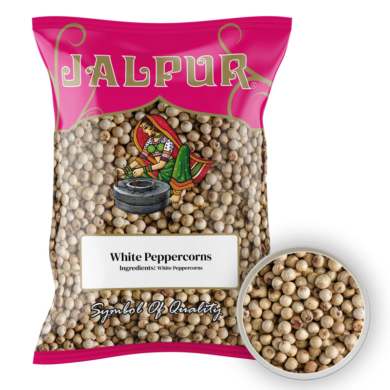 Jalpur White Peppercorns Whole - 100g