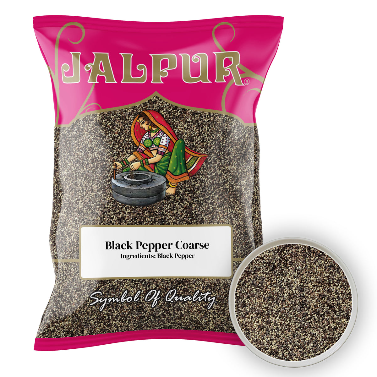 Jalpur Black Pepper Coarse - 100g