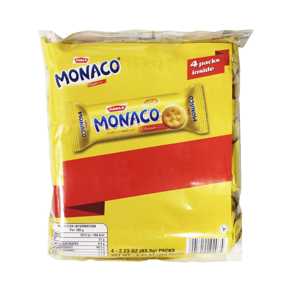 Parle Monaco Classic 4 Pack - 253g (4 x 63.3g)_1