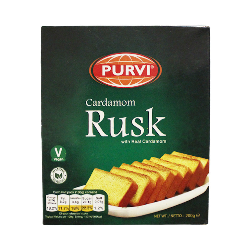 Purvi Cardamom Rusk - 200g_1