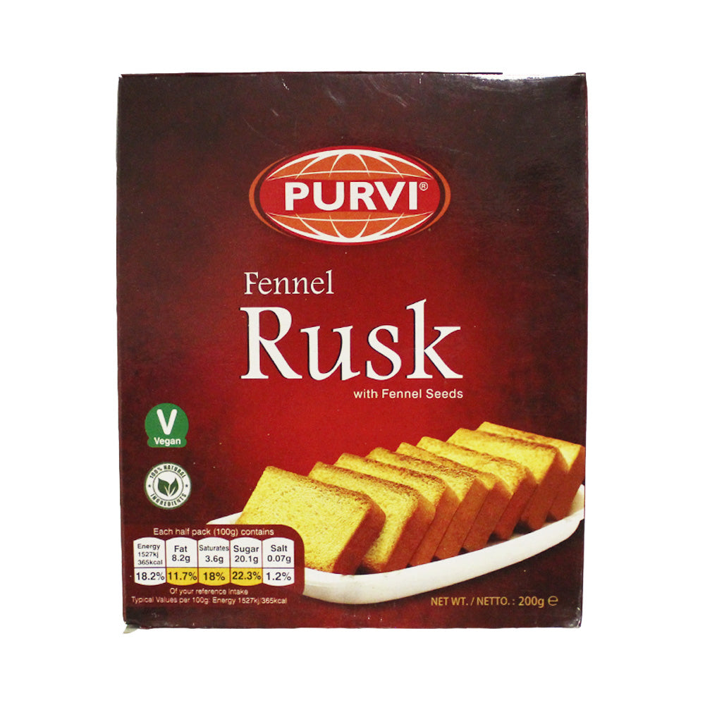 Purvi Fennel Rusk - 200g_1