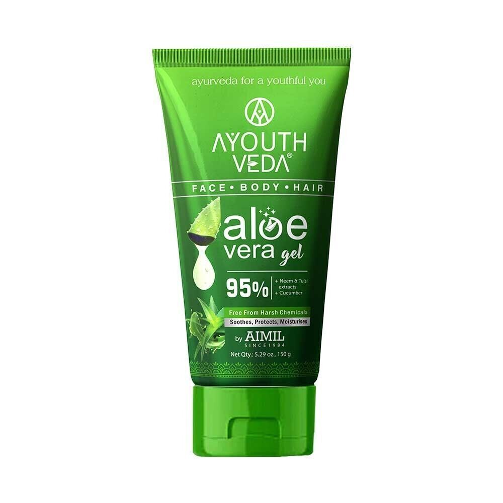 Ayouthveda Aloe Vera Gel Face Body Hair - 150ml_1