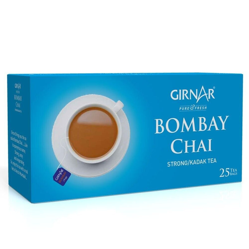 Girnar Bombay Chai - (strong kadak tea - 25 tea bags) - 50g_1