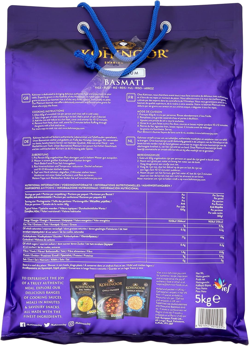 Kohinoor Platinum Basmati Rice 