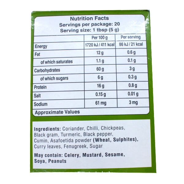 Tata Sampann Sambhar Masala - 100g_2