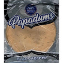 Heera Black Pepper Papadums - 200g - Jalpur Millers Online