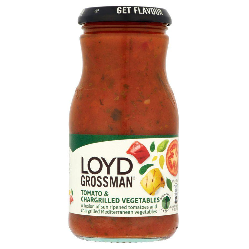 Loyd Grossman Tomato & Chargrilled Vegetables - 350g - Jalpur Millers Online