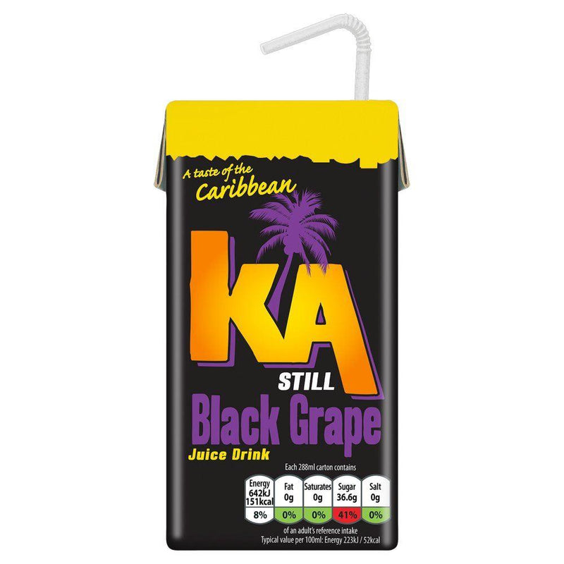 KA Caribbean Black Grape - 288ml - Jalpur Millers Online