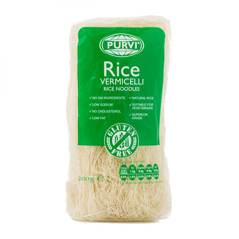Purvi - Rice Vermicelli Noodles (gluten free) - 400g - Jalpur Millers Online