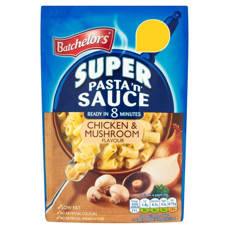 Batchelors Pasta 'N' Sauce Chicken & Mushroom - 122g - Jalpur Millers Online