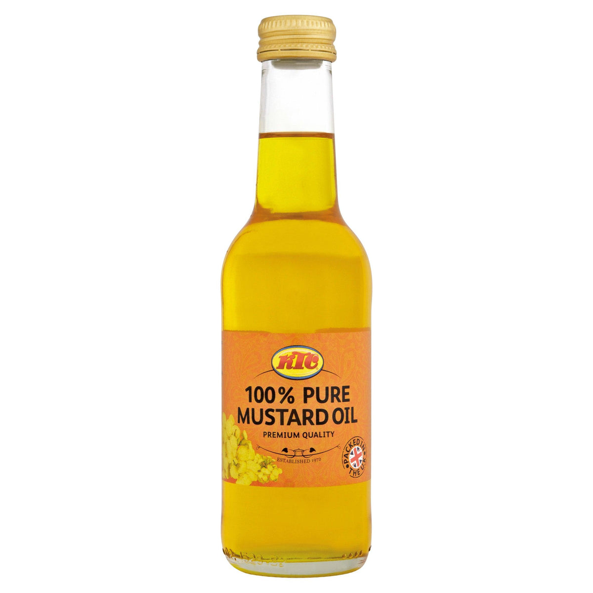 KTC 100% Pure Mustard Multipurpose Oil - 250ml - Jalpur Millers Online