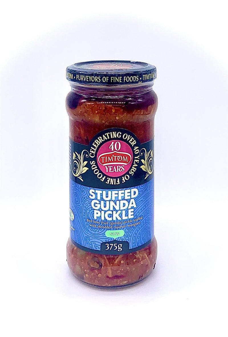 TimTom - Stuffed Gunda Pickle (bird lime fruit pickle) - 375g - Jalpur Millers Online