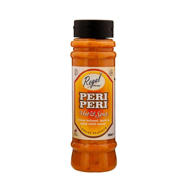 Regal - Peri Peri Sauce - (lemon infused, herb & spicy chilli sauce) - 500ml - Jalpur Millers Online