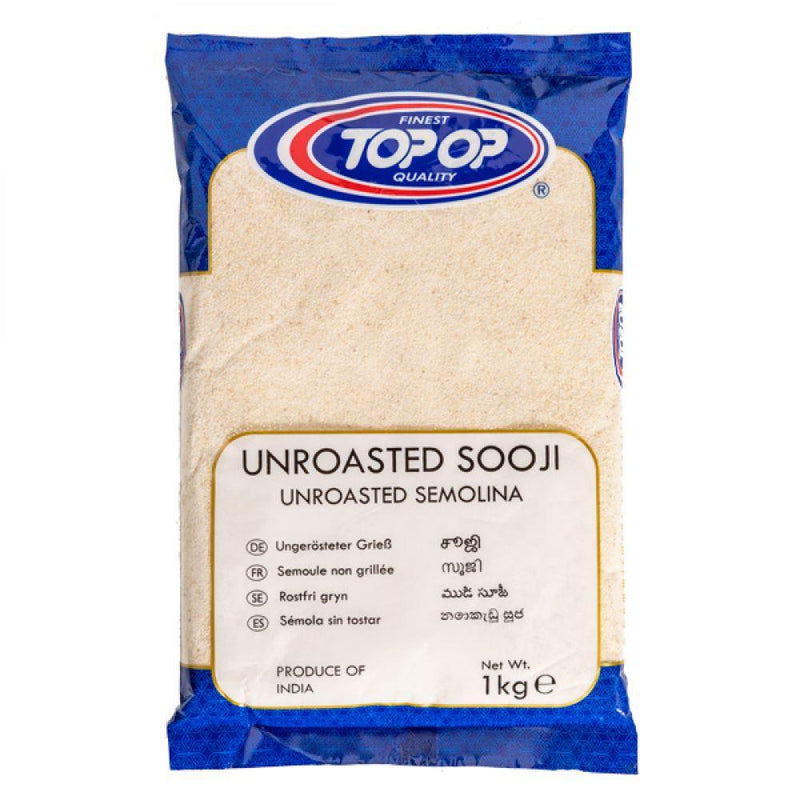 Top Op - Unroasted Semolina - (unroasted white sooji) - 1kg - Jalpur Millers Online