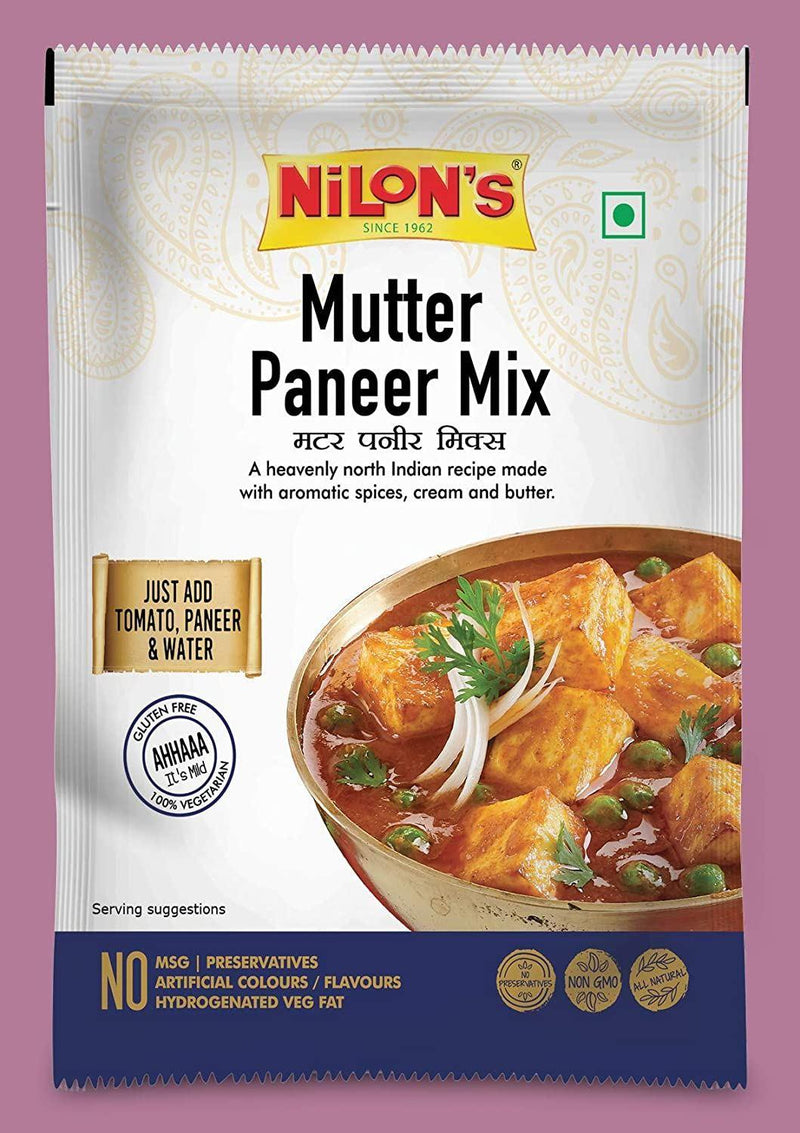 Nilons - Mutter Paneer Mix - (all natural, gluten free) - 50g - Jalpur Millers Online