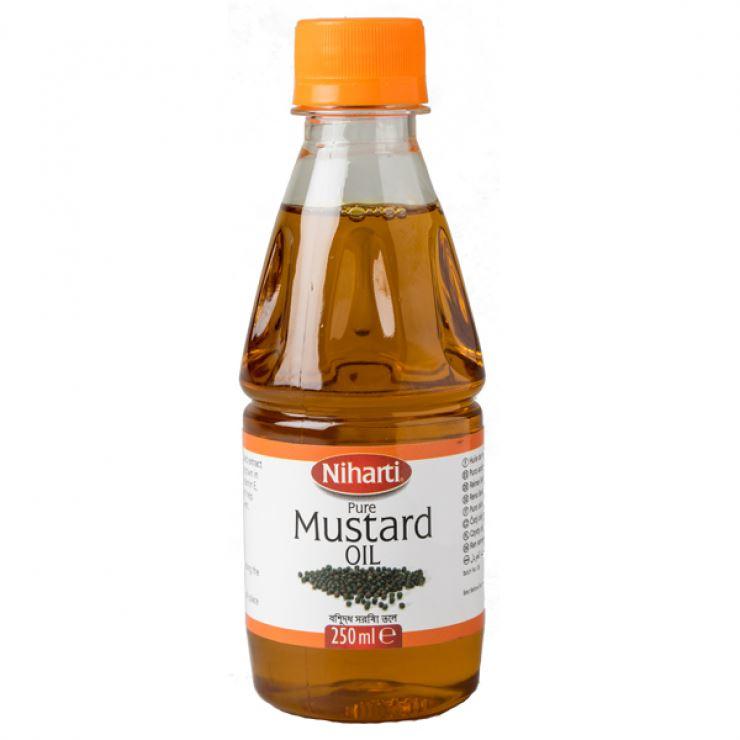 Niharti Pure Mustard Oil - 250ml - Jalpur Millers Online