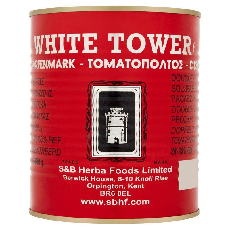 White Tower - Tomato Puree (double conventrate) - 850g - Jalpur Millers Online