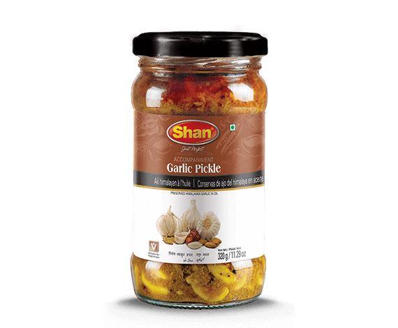 Shan - Garlic Pickle (preserved himalayan garlic in oil) - 300g - Jalpur Millers Online