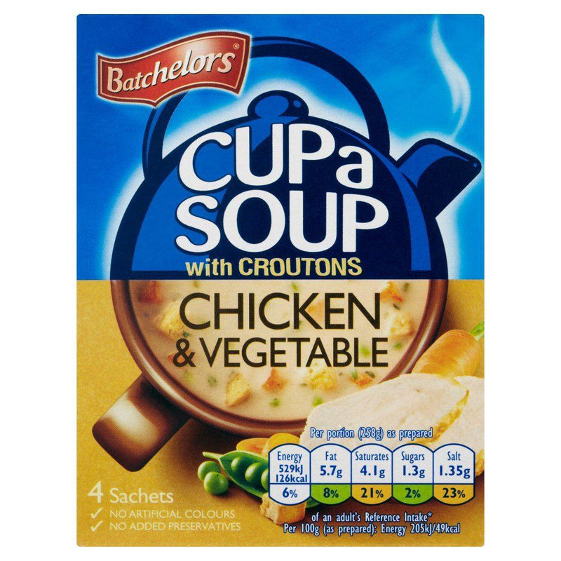 Batchelors Cup A Soup Chicken & Vegetable - 110g - Jalpur Millers Online