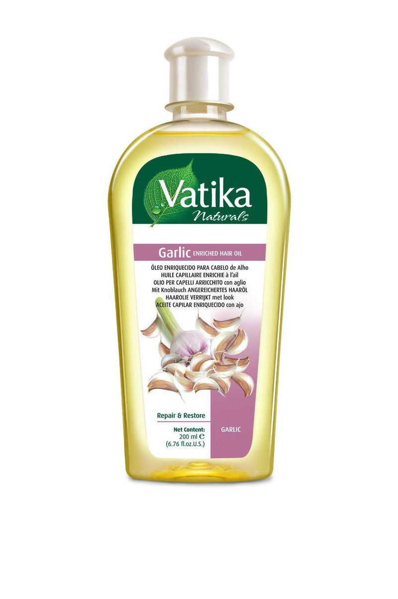 Dabur Vatika Hair Oil Garlic - 200ml - Jalpur Millers Online