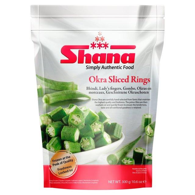 Shana - Frozen Sliced Okra Rings - (lady fingers) - 300g - Jalpur Millers Online