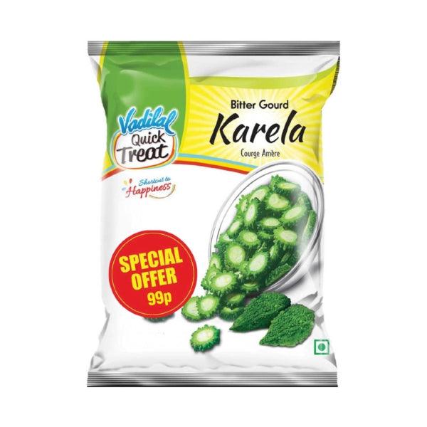 Vadilal - Frozen Karela Cut - (bitter gourd) - 312g - Jalpur Millers Online